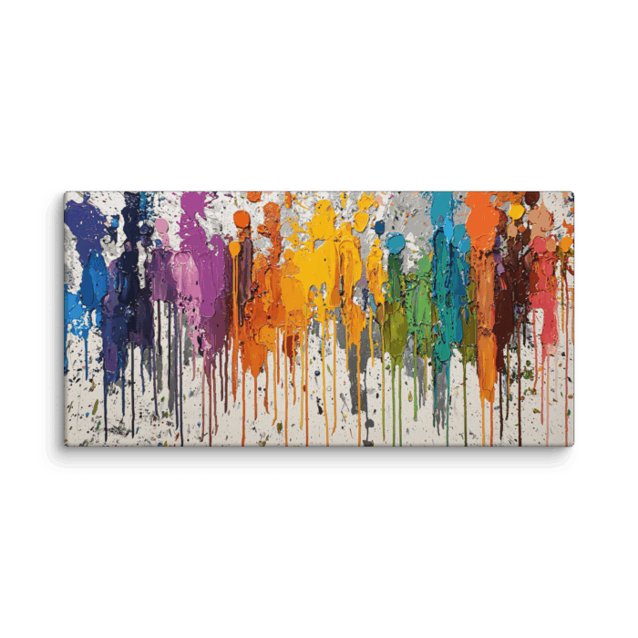 Splattered Oil Paint - Image 2