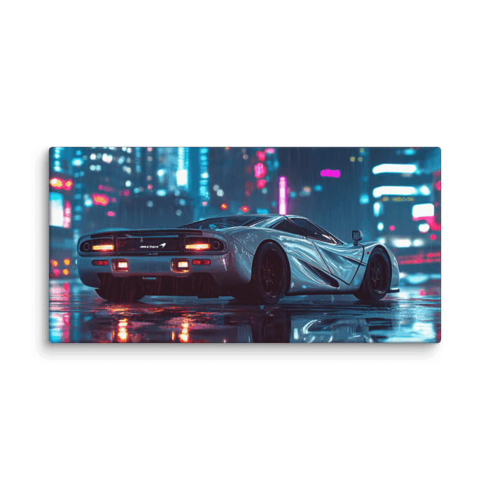 McLaren Silver with city lights 2 - Image 2