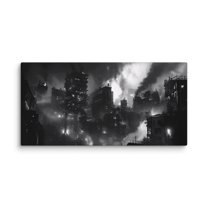 Black and White City 02 - Image 2