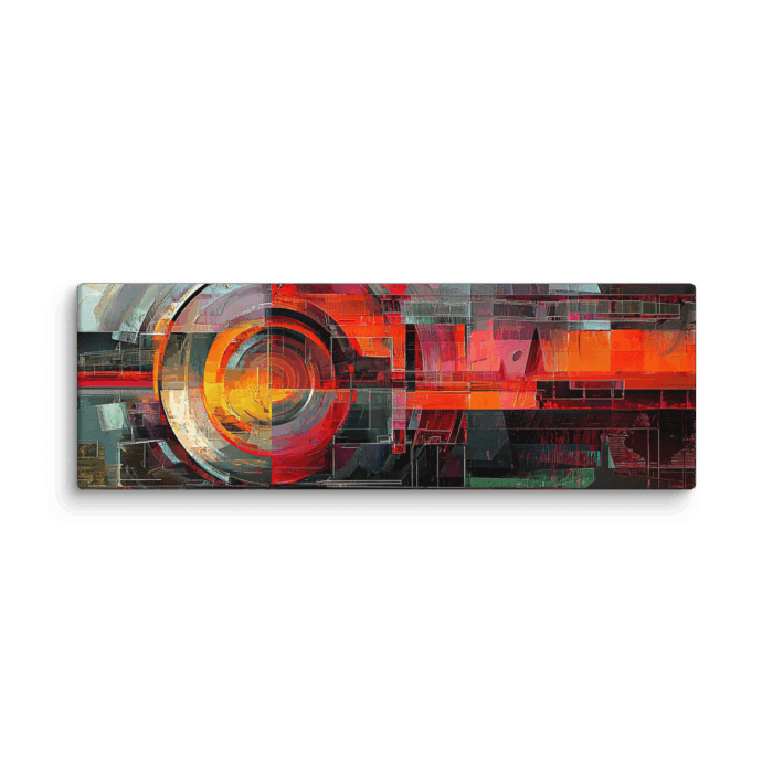 Abstract Orange Circle - Image 3