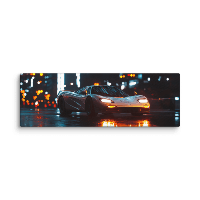 McLaren Silver with city lights - Image 3