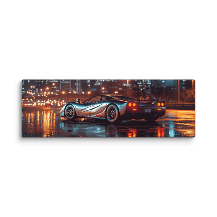 McLaren Silver with city lights 3 - Image 3
