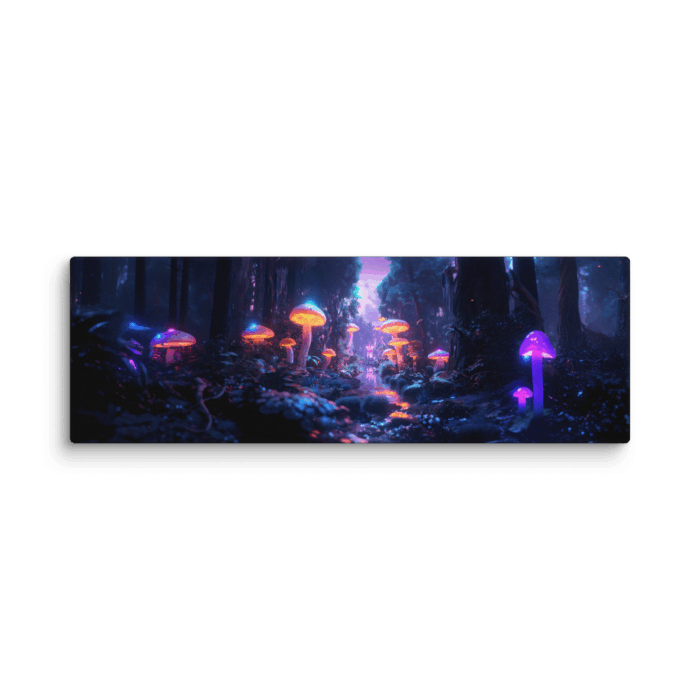 Forrest with Glowing Mushrooms 01 - Image 3