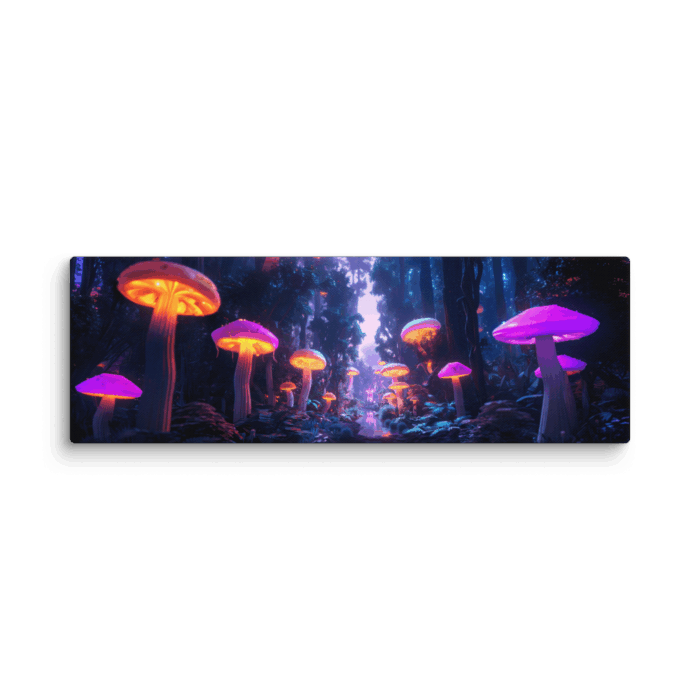 Forrest with Glowing Mushrooms 02 - Image 3