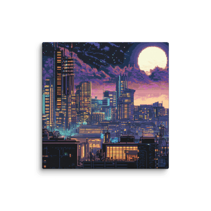Colourful Pixel City 01 - Image 2
