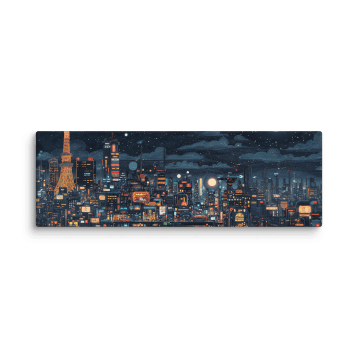Cyberpunk Vector City 01 - Image 3