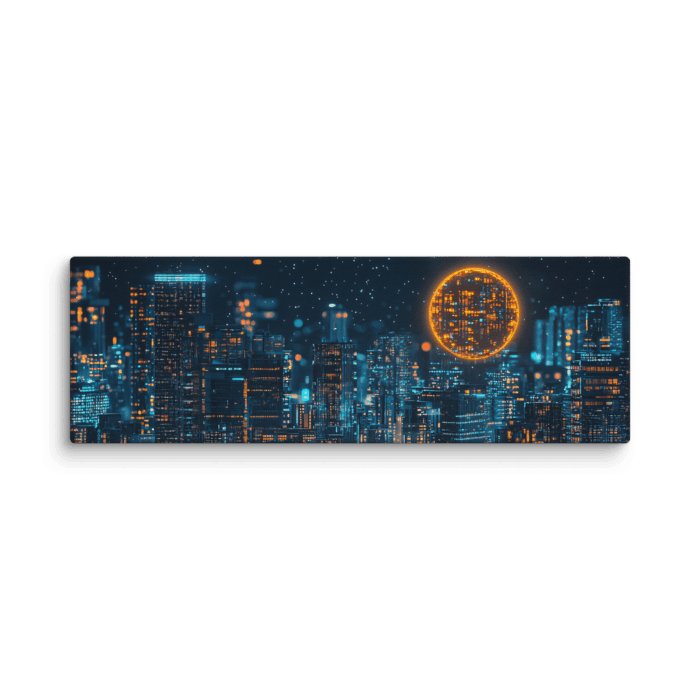 Cyberpunk Vector City 02 - Image 3