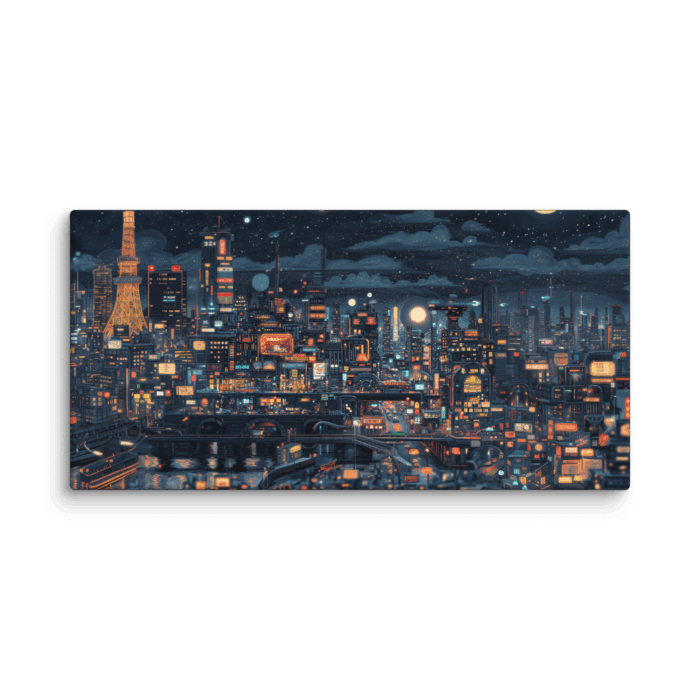 Cyberpunk Vector City 01