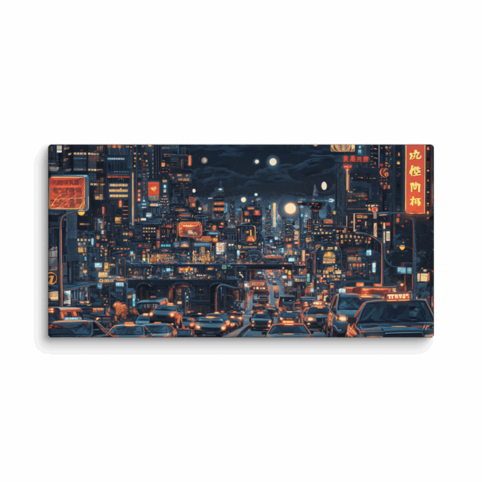 Cyberpunk Vector City 03
