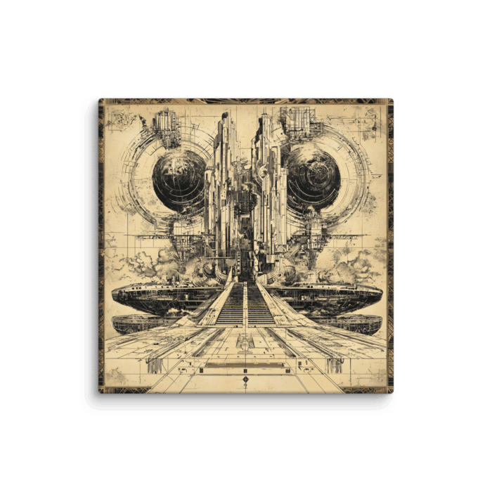Futuristic Etching 03 - Image 3