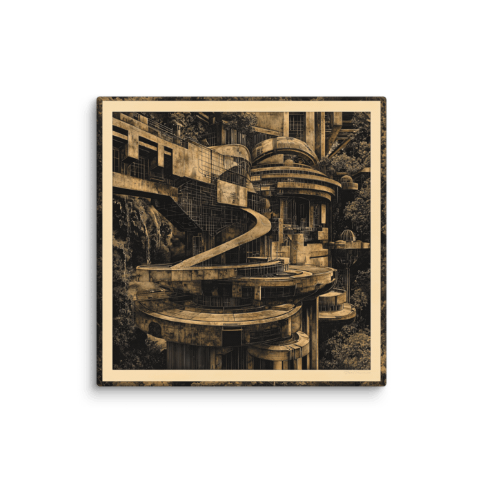 Futuristic Etching 04 - Image 3