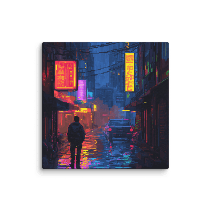 Colourful Pixel City 02 - Image 3