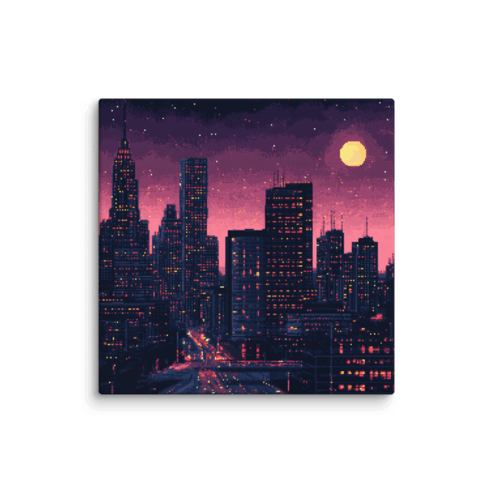 Colourful Pixel City 04 - Image 3