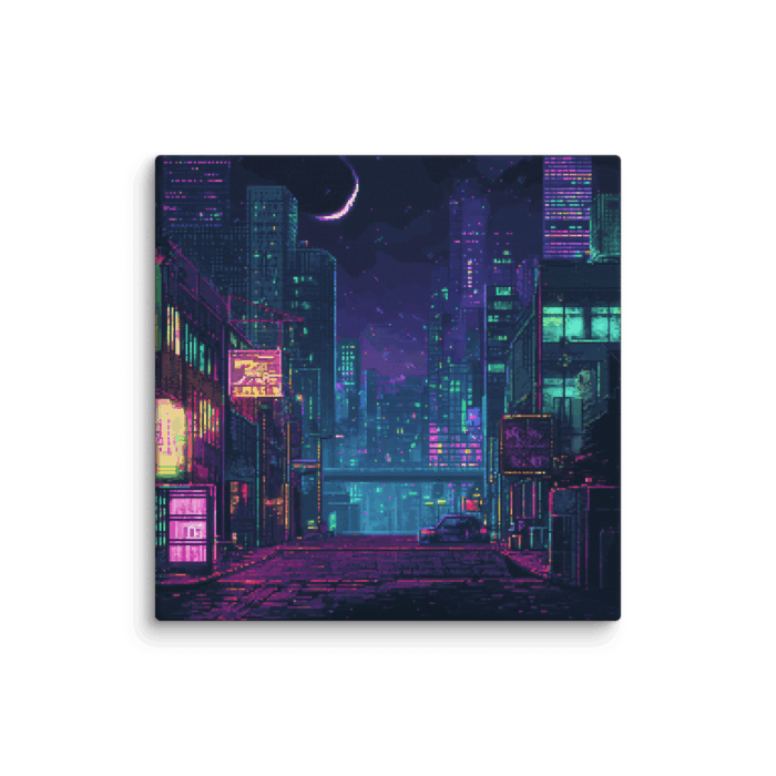 Colourful Pixel City 03