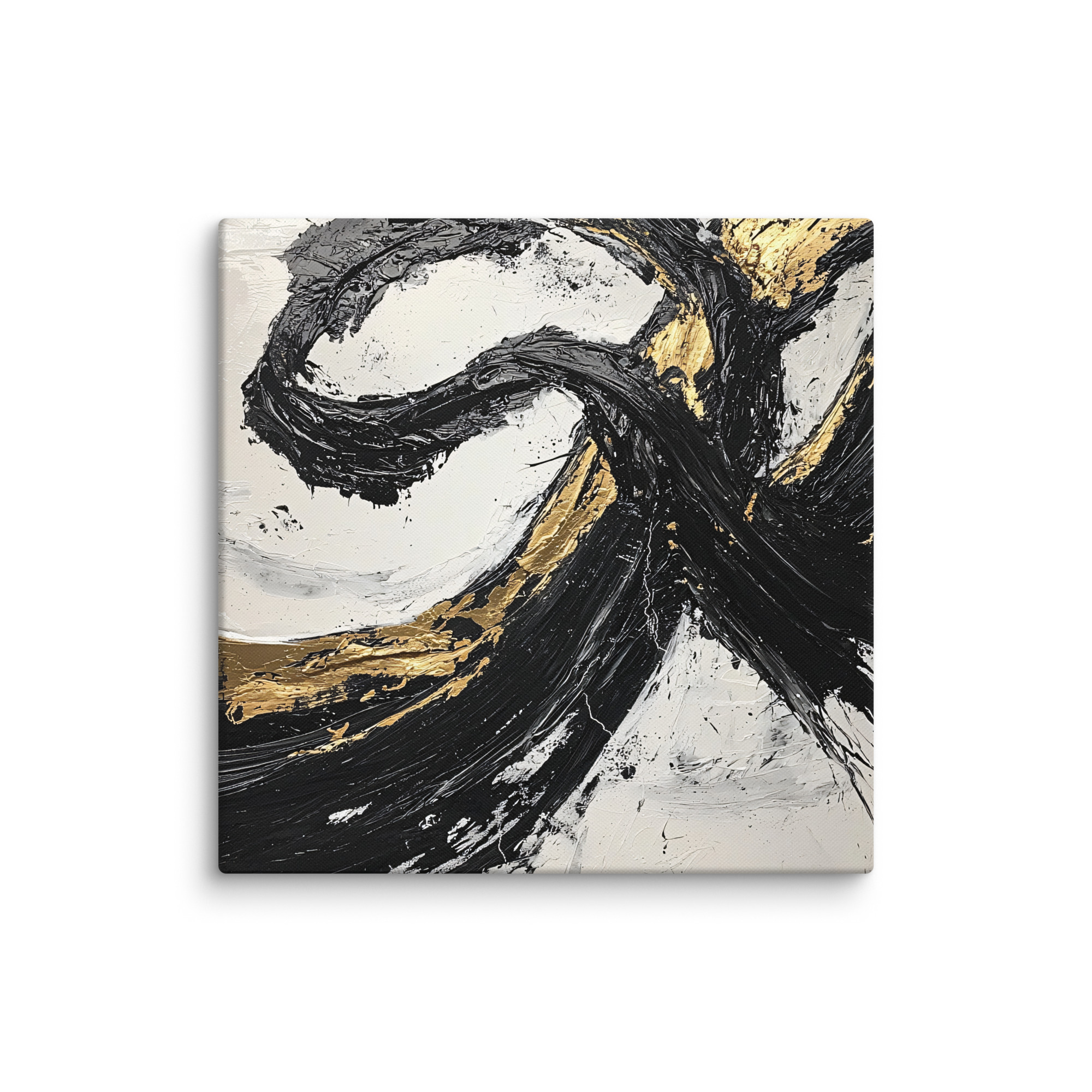 Gold Black Paint Stroke 01 – PIXL GRAFFITI