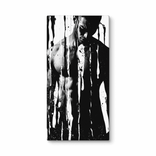 Man in Paint Splatter 02