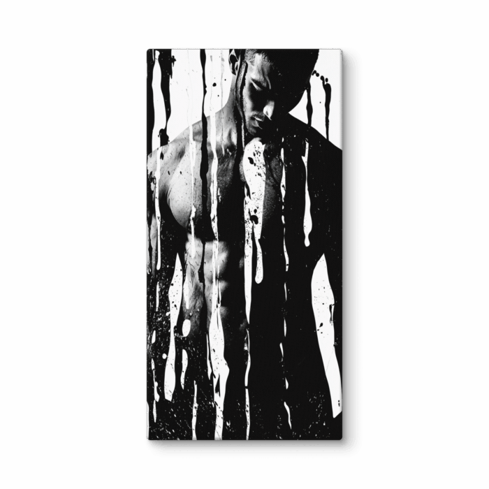 Man in Paint Splatter 02