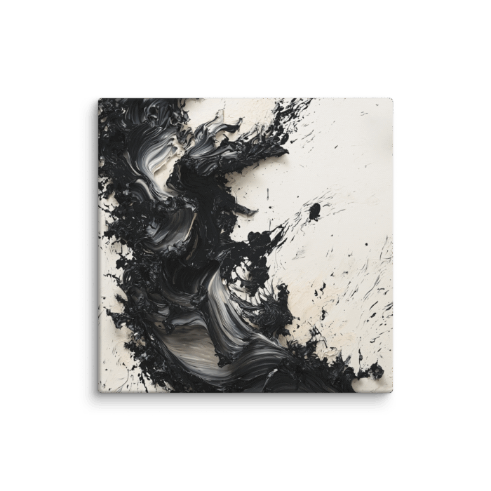 Black Paint Stroke 05