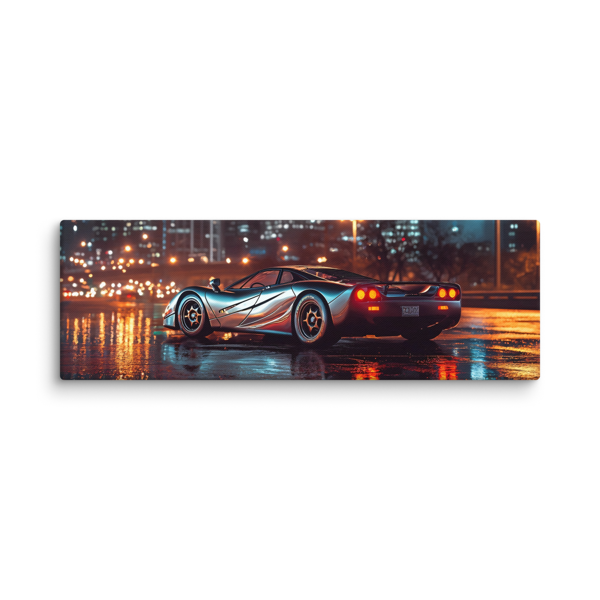 McLaren Silver with city lights 3 - Image 4